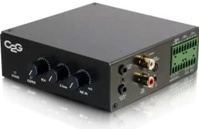 Alt view image 5 of 6 - 25/70V 50W AUDIO AMPLIFIER - PLENUM RATED (TAA COMPLIANT)