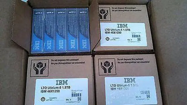Alt view image 3 of 4 - IBM LTO5 ULTRIUM5 1.5TB/3.0TB 20PK