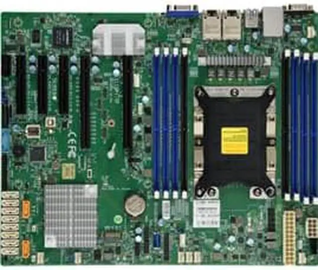 Alt view image 3 of 3 - Supermicro Motherboard MBD-X11SPI-TF-O Xeon Single Socket S3647 C622 Max.1TB PCI Express ATX (MBD-X11SPI-TF-B) - Bulk packaging - - OEM