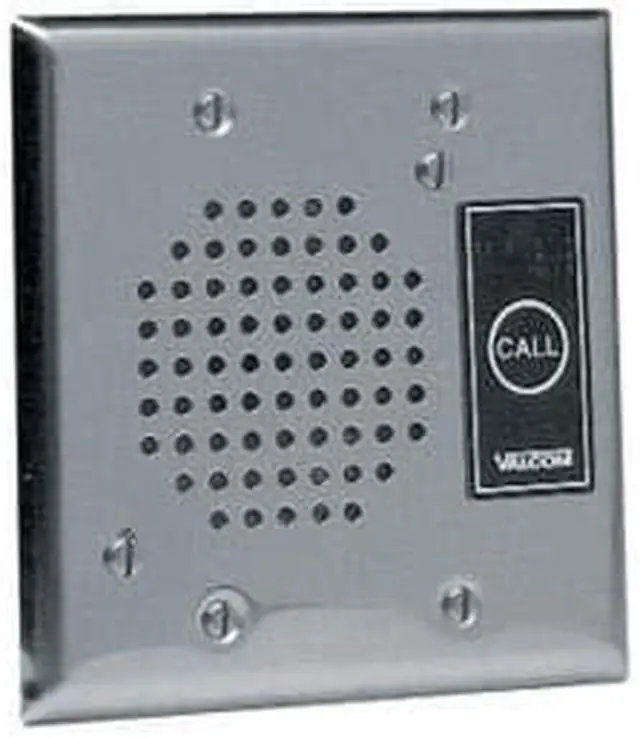 Alt view image 4 of 4 - VALCOM VIP-172AL-ST IP INTERCOM, FLUSH MOUNT