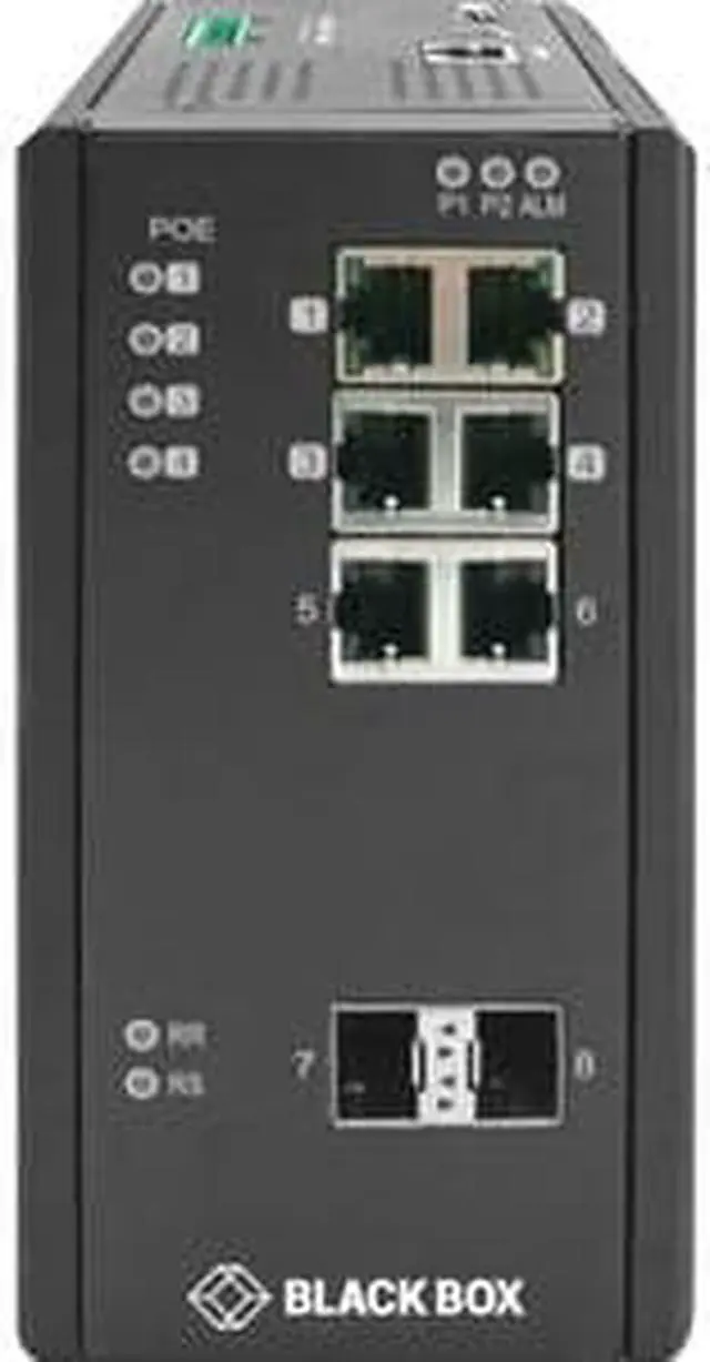 Alt view image 6 of 7 - GIGABIT ETHERNET (1000-MBPS) EXTREME TEMPERATURE MANAGED POE+ SWITCH - (4) 10/10