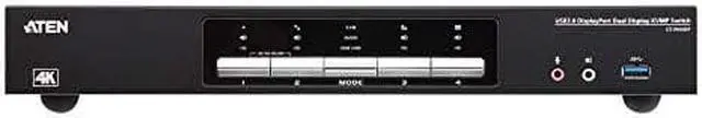 Alt view image 10 of 13 - 2 Port USB3.0 4K DisplayPort Dual Display KVMP