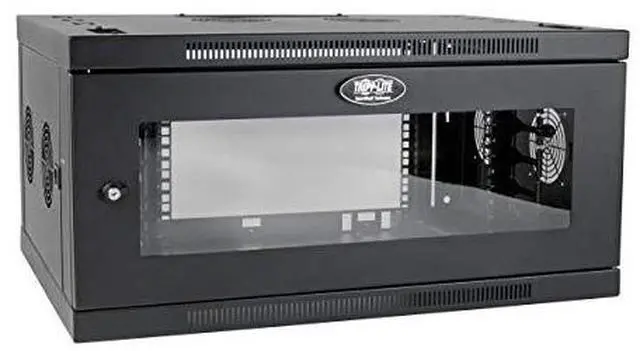 Alt view image 6 of 7 - Tripp Lite SmartRack SRW6UDPGVRT Rack Cabinet