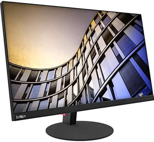 Alt view image 19 of 20 - Lenovo ThinkVision T27p-10 27" 3840 x 2160 (4K) IPS HDMI DisplayPort USB-C VESA Pivot Swivel Tilt Height Adjust Monitor