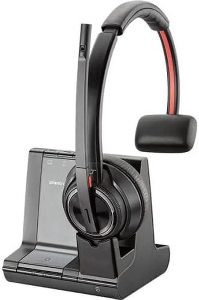 Alt view image 9 of 16 - Plantronics Savi 8200 Series Wireless Dect Headset System