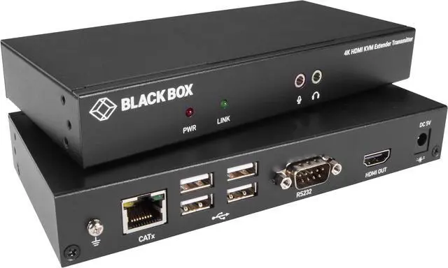 Alt view image 8 of 10 - Black Box KVX Video Extender Transmitter-Receiver