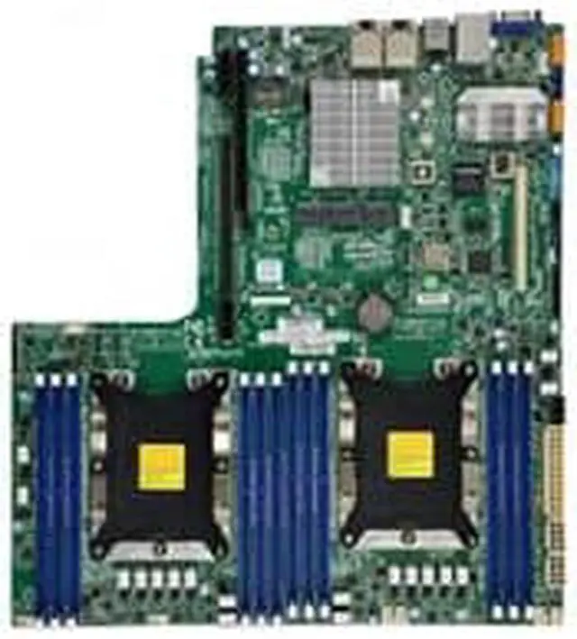 Alt view image 3 of 3 - Supermicro X11DDW-NT Server Motherboard Intel Chipset Socket P LGA-3647 1.50 TB DDR4 SDRAM Maximum RAM RDIMM DIMM LRDIMM 12 x Memory Slots 4 x USB 3.0 Port 14 x SATA Interfaces MBDX11DDWNTO