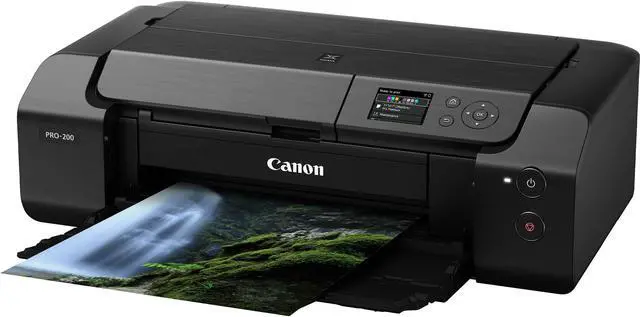 Alt view image 16 of 20 - Canon PIXMA PRO-200 Wireless Professional Inkjet Photo Printer