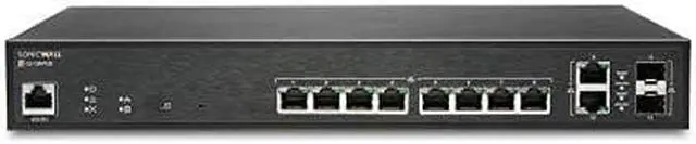 Alt view image 7 of 7 - SonicWall Managed Switch SWS12-10FPOE w/ 3-Year Network Management Essential and Support | 02-SSC-8371