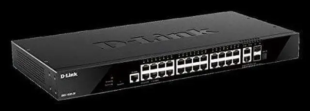 Alt view image 10 of 12 - D-Link DGS-1520-28 Layer 3 Switch - 26 Ports - Manageable - 3 Layer Supported - Modular - Twisted Pair, Optical Fiber - 1U High - Rack-mountable - Lifetime Limited Warranty
