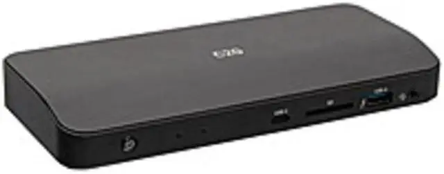 Alt view image 12 of 12 - C2G Thunderbolt 3 8K Docking Station - DP, Ethernet, USB, SD, 3.5mm, Power - for Notebook - 85 W - Thunderbolt 3 - Network (RJ-45) - DisplayPort - Audio Line Out - Wired