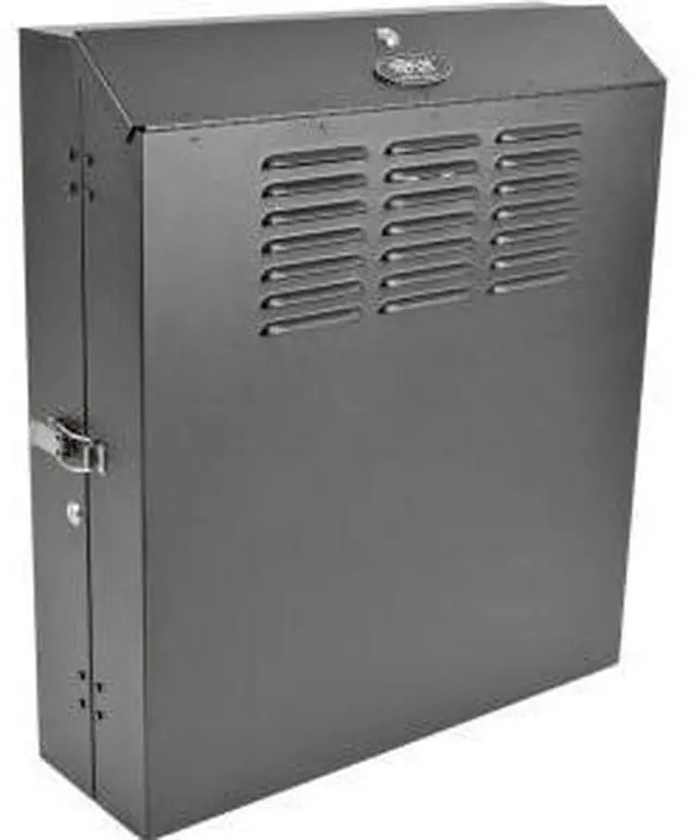 Alt view image 8 of 20 - Tripp Lite 6U Vertical Wall-Mount Rack Enclosure Cabinet, Low-Profile, Switch Depth, 20" Deep (SRWF6U)