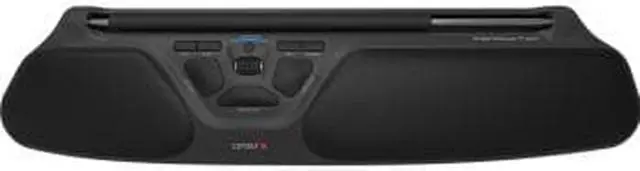 Alt view image 11 of 12 - Contour Design - RM-FREE3-WL - Contour RollerMouse Free3 Mouse - Wireless - Black - USB - 2800 dpi - Scroll Wheel - 8