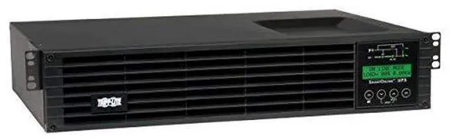 Alt view image 8 of 16 - TRIPP LITE SU1000RTXLCD2UN 1000 VA 900W 6 Outlets Double-Conversion UPS - 6 Outlets, Extended Run, WEBCARDLX, LCD, USB, DB9, 2U Rack/Tower
