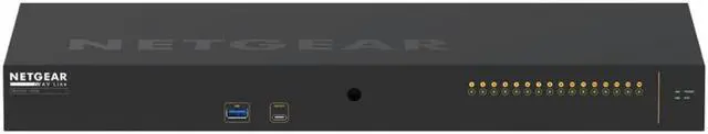 Alt view image 7 of 7 - NETGEAR AV Line M4250-16XF 16x1G/10G Fiber SFP+ Managed Switch (XSM4216F)