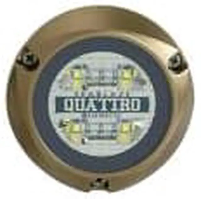 Alt view image 9 of 10 - LUMITEC QUATTRO SPECTRUM RGBW LED SURFACE MOUNT BRONZE HOSUING 12/24V