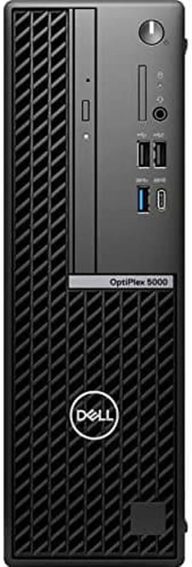 Alt view image 3 of 4 - Dell OptiPlex 5000 Desktop Computer - Intel Core i5 12th Gen i5-12500 Hexa-core (6 Core) 3 GHz - 8 GB RAM DDR4 SDRAM - 256 GB M.2 PCI Express NVMe 3.0 x4 SSD - Small Form Factor - Black - Intel Chip -