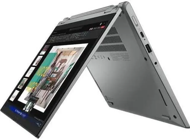 Alt view image 14 of 15 - Lenovo ThinkPad L13 Yoga Gen 3 21B5003TUS 13.3" Touchscreen Convertible 2 in 1 Notebook - WUXGA - 1920 x 1200 - Intel Core i5 12th Gen i5-1245U Deca-core (10 Core) - 8 GB Total RAM - 8 GB On-boar
