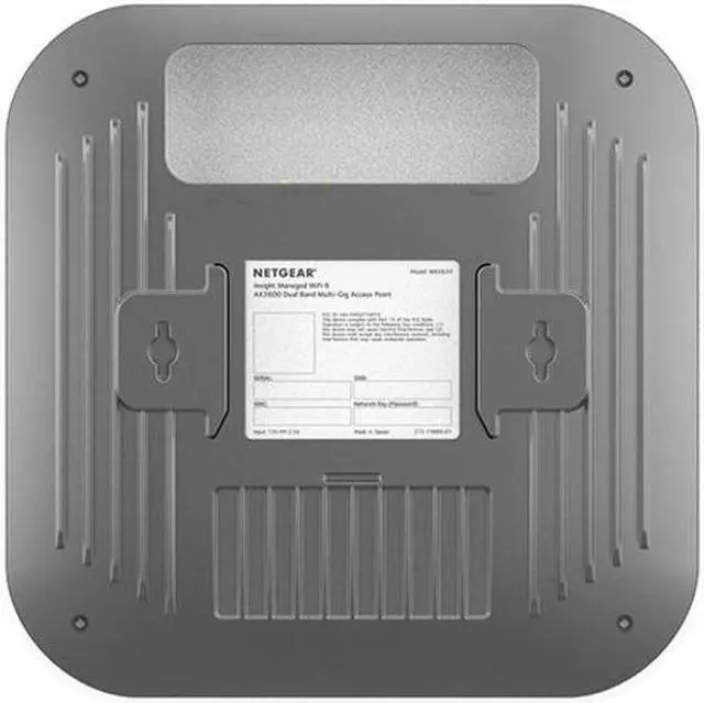 Alt view image 14 of 16 - Netgear WAX620 Dual Band Wi-Fi 6 IEEE 802.11 a/b/g/n/ac/ax/i 3.60 Gbit/s Wireless Access Point
