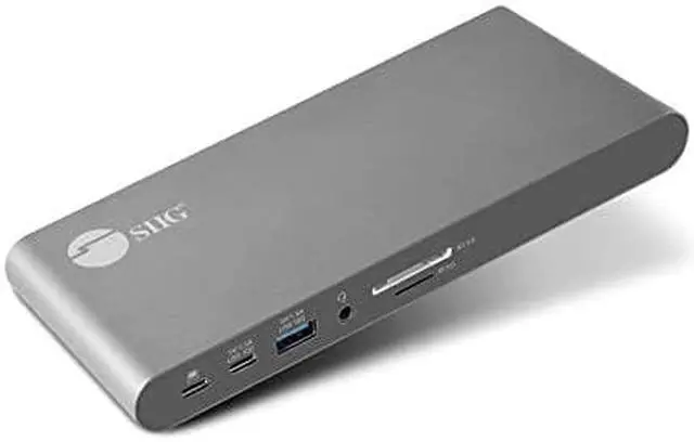 Alt view image 9 of 16 - SIIG USB-C Dual 4K Video MST Docking Station with 60WPD Charging - Ingenious Detachable Design - Ultra-speed Data Transfer - 3 Display Modes