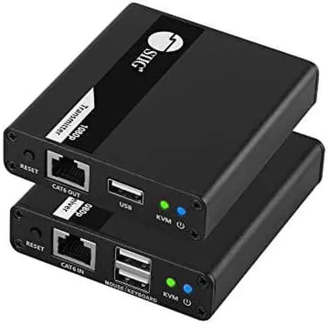 Alt view image 11 of 17 - SIIG 1080p HDMI USB KVM Over Cat6 Extender - 70m - Supports PCM 2/5.1/7.1, Dolby & DTS 5.1