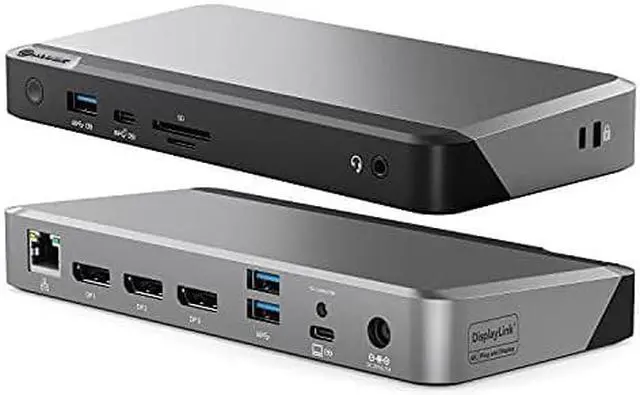 Alt view image 4 of 18 - ALOGIC Triple 4K Display Universal 100W Docking Station DUPRDX3WW