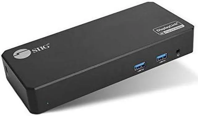 Alt view image 15 of 20 - SIIG AC JUDK0J11S1 Universal Hybrid Triple 4K Video Docking Station w PD30