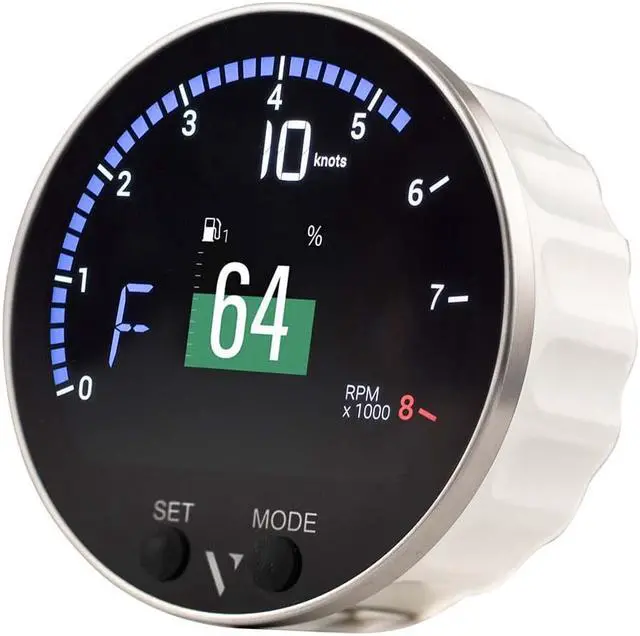 Alt view image 3 of 4 - Veratron 85mm (3-3/8") VMH-35 Multifunction Gauge