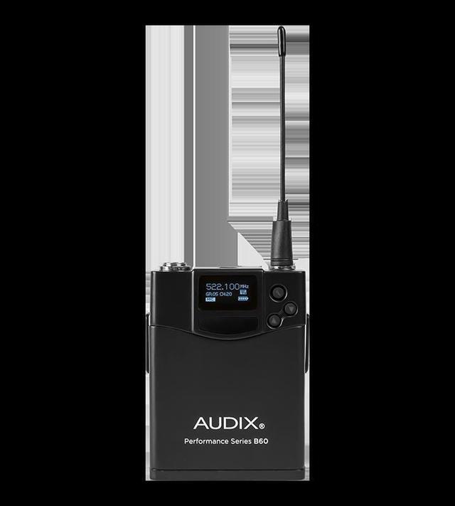 Alt view image 6 of 6 - Audix B60 Bodypack Transmitter 518-554 MHz