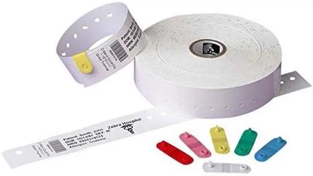 Alt view image 5 of 5 - Zebra Z-Band Direct 10006997K Wristband Label