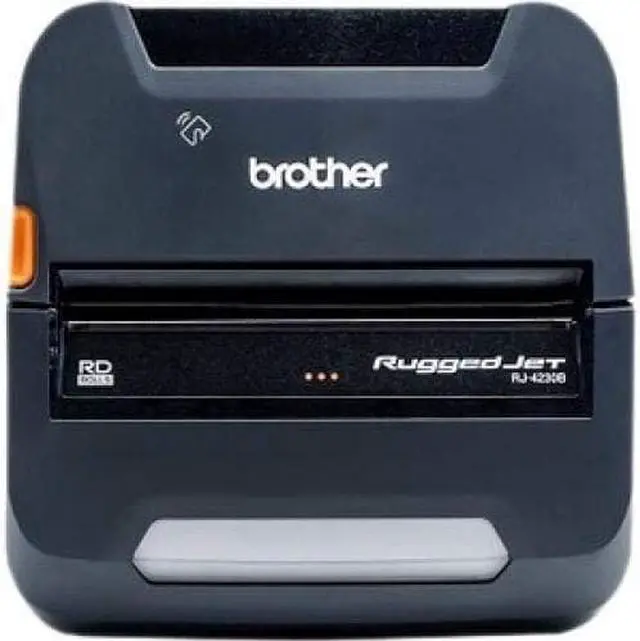 Alt view image 4 of 4 - Brother RuggedJet RJ4230B Monochrome Portable Label/Receipt Printer No Battery