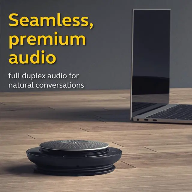 Alt view image 13 of 14 - Jabra Speak 750 UC Wireless Bluetooth Speaker for Softphones and Mobile Phones - Easy to Set Up - Lightweight, Portable Conference Call Speaker with Premium Audio, Ideal for Remote Collaboration