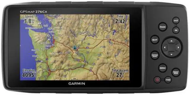 Alt view image 20 of 20 - Garmin GPSMAP 276Cx All-Terrain Navigator 5 Screen with 250 Routes (010-01607-00)
