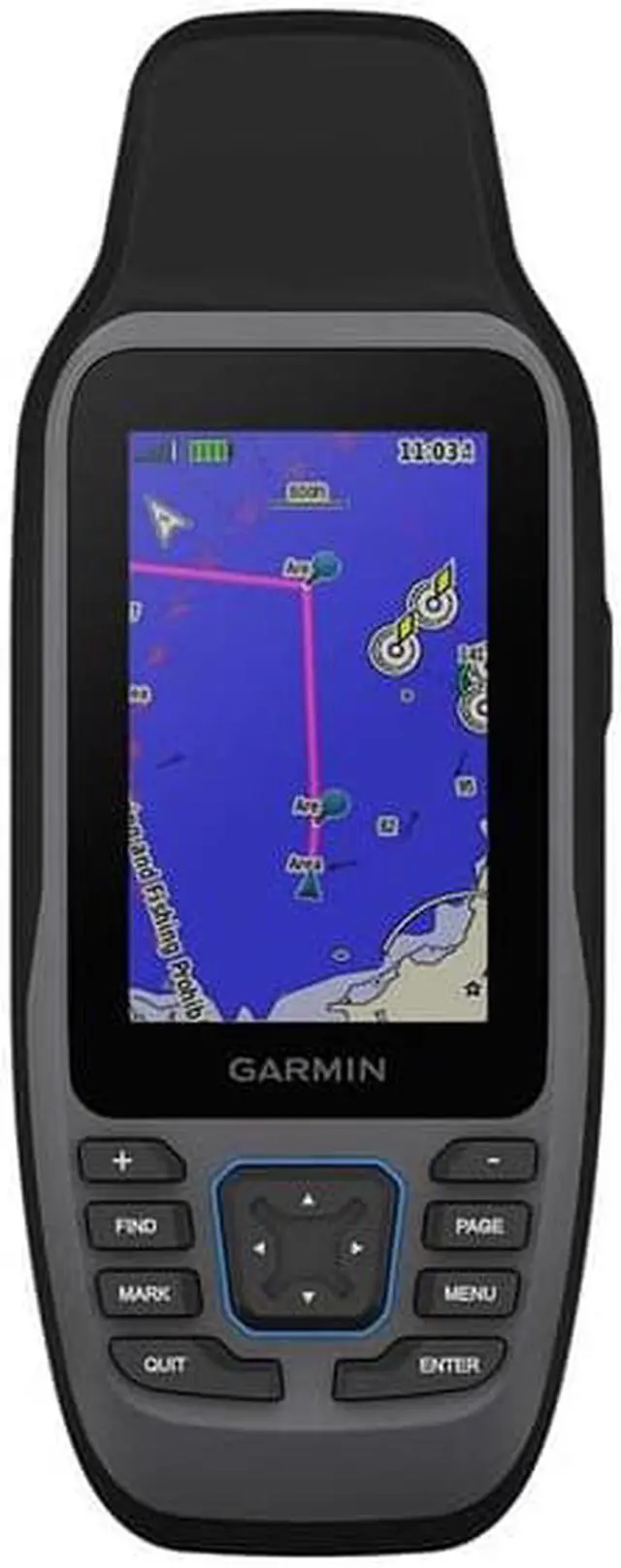 Alt view image 6 of 9 - Garmin GPSMAP 79 Handheld GPS Navigator - Rugged - Handheld
3" - 65000 Colors - Compass - Turn-by-turn Navigation - USB - 19 Hour - Preloaded Maps - 240 x 400 - Water Resistant