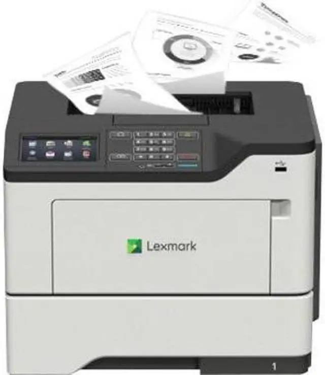 Alt view image 3 of 5 - Lexmark CS622de Laser Printer Color TAA Compliant 42CT082