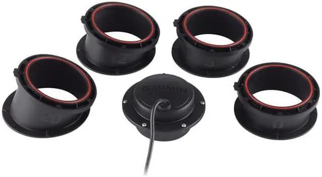 Alt view image 4 of 9 - GARMIN GT15M-IH MID BAND CHIRP IN HULL 8 PIN 010-12402-00