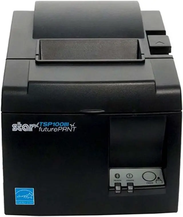 Alt view image 8 of 13 - Star Micronics TSP143IIIBi2 GY US, Auto Cutter, Bluetooth for Android, iOS and Windows