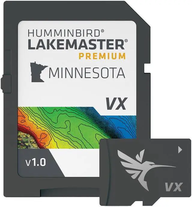 Alt view image 5 of 8 - Humminbird Lakemaster VX Premium Minnesota microSD