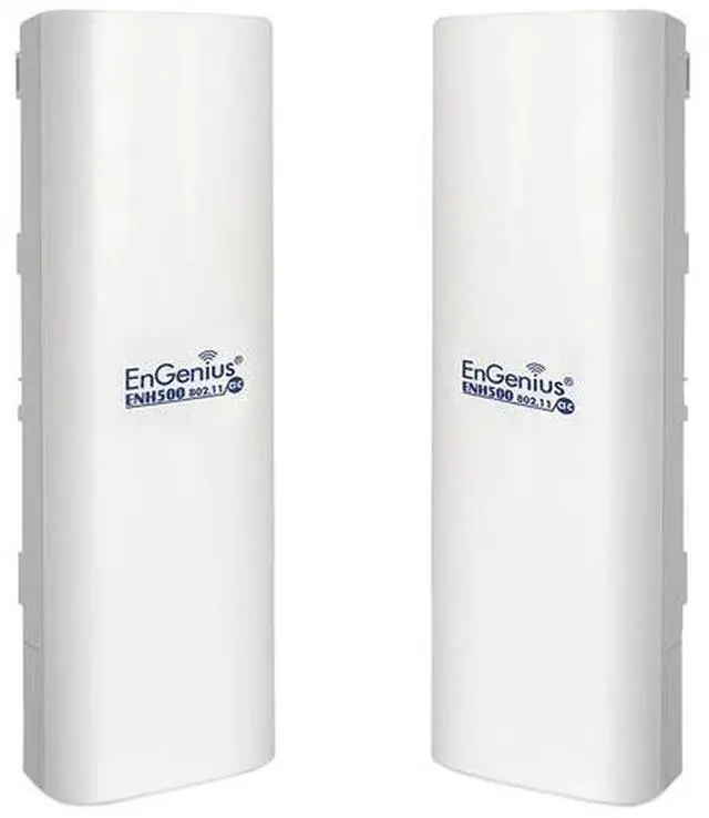 Alt view image 14 of 14 - EnGenius Technologies ENH500v3 Wi-Fi 5 Wave 2 Outdoor AC867 5GHz Plug-n-Play Wireless CPE/Client Bridge, PTP/PTMP, IP55, 27dBm with 16 dBi High-Gain Antenna, Long Range up to 5 Miles [2-Pack]