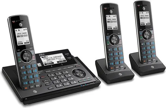 Alt view image 15 of 16 - ATT ATT-CLP99387 3 HANDSET CONNECT TO CELL WTIH ITAD