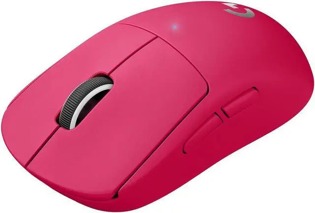 Alt view image 19 of 19 - Logitech G PRO X SUPERLIGHT Wireless Gaming Mouse, Ultra-Lightweight, HERO 25K Sensor, 25,600 DPI, 5 Programmable Buttons, Long Battery Life, Compatible with PC / Mac - Magenta