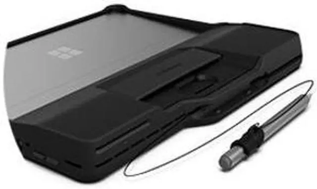 Alt view image 4 of 11 - Kensington Black BlackBelt Rugged Case with Integrated Smart Card Reader (CAC) for Surface Pro 8 Model K97620WW