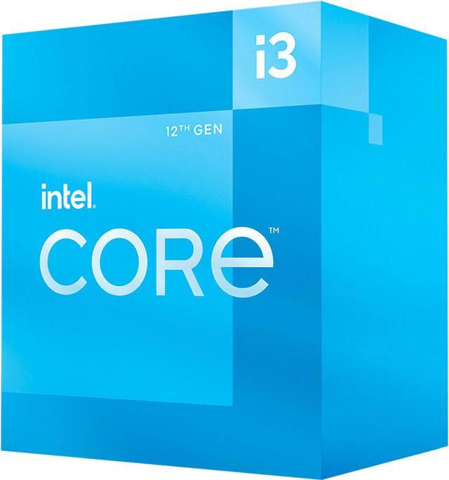 Alt view image 13 of 13 - Intel Core i3-12100 - Core i3 12th Gen Alder Lake Quad-Core 3.3 GHz LGA 1700 Processor 60W Intel UHD Graphics 730 Desktop Processor - BX8071512100