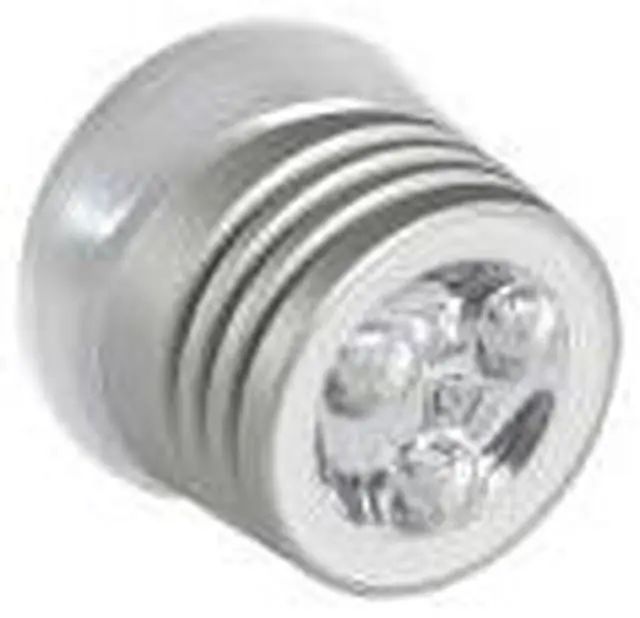 Alt view image 11 of 11 - LUMITEC ZEPHYR DECK LIGHT WHITE LED WHITE BASE BRUSHED FINISH 12/24V
