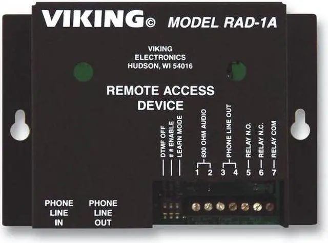 Alt view image 4 of 6 - VIKING RAD-1A REMOTE ACCESS DEVICE