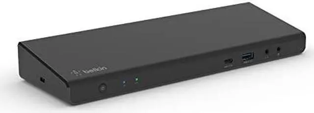 Alt view image 13 of 13 - Belkin Universal USB-C Triple Display Docking Station HDMI DisplayPort INC007TTB