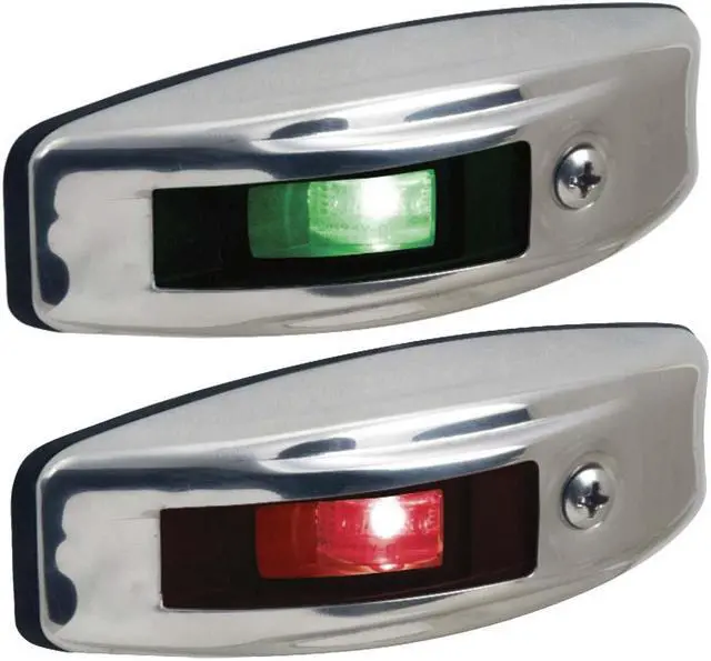 Alt view image 2 of 3 - Perko 12V LED Side Light - Stainless Steel 12V LED Side Light