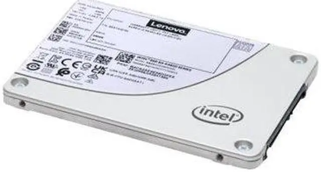 Alt view image 6 of 7 - Lenovo S4620 480 GB Solid State Drive - 2.5" Internal - SATA (SATA/600) - Mixed Use - Server Device Supported - 4.7 DWPD - 4300.80 TB TBW - 550 MB/s Maximum Read Transfer Rate - Hot Swappable - 2