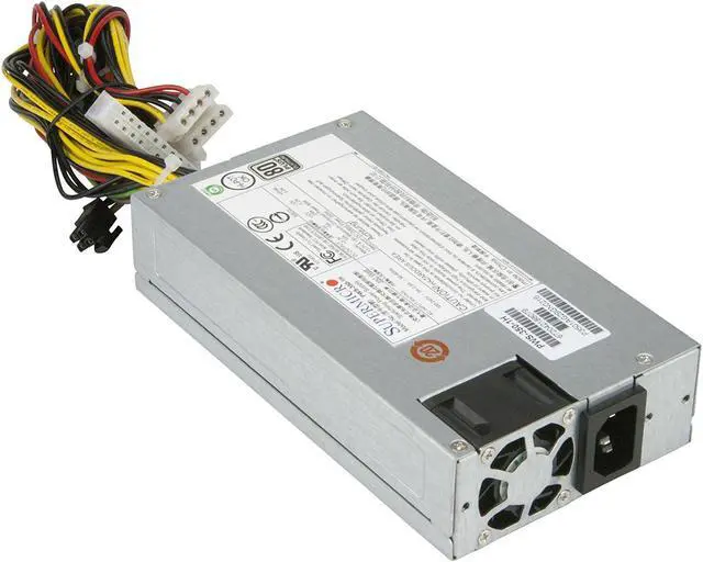 Alt view image 9 of 9 - Supermicro PWS-350-1H 1U 80 Plus Platinum Single Type Power Supply w/ PFC