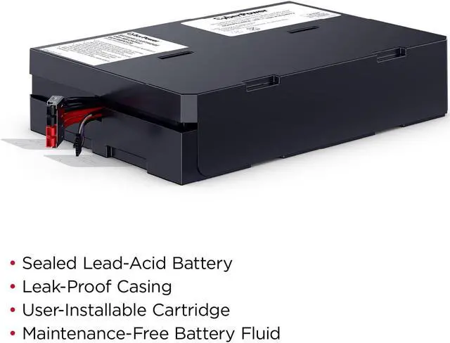Alt view image 3 of 3 - CyberPower RB1290X4J Battery Kit